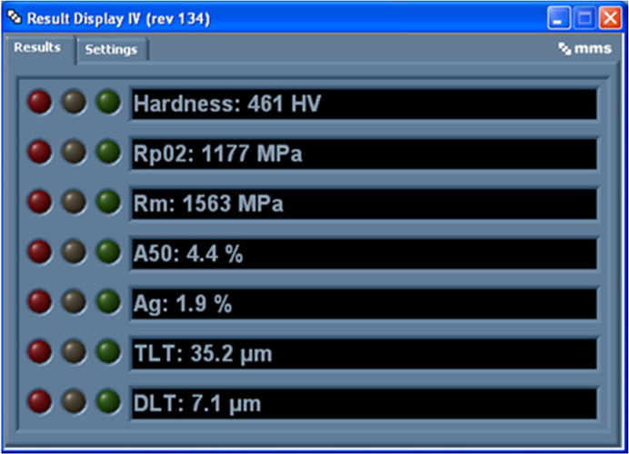3MA tests many mechanical property targets and coating thickness Simultaneously