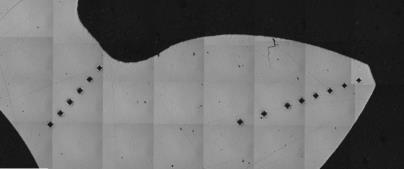 Determining hardened layer depth by destructive Vickers hardness method